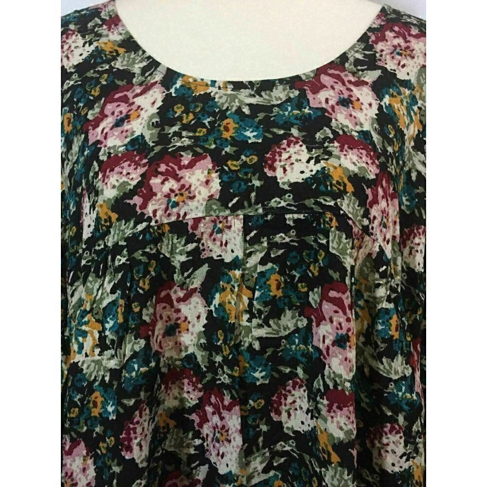 Knot Sisters Echo Park Flawless Floral Dress Multi Color Size Small NG33 - Picture 4 of 11